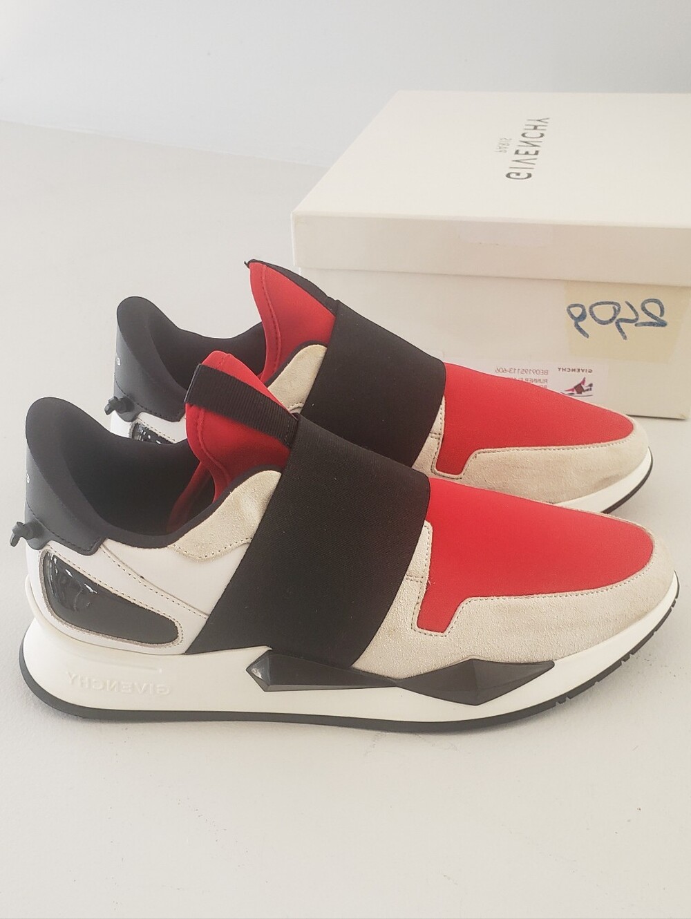 Authentic Givenchy Runner Elastic Red/Black